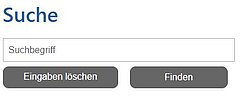 Intelligente Suchfunktion