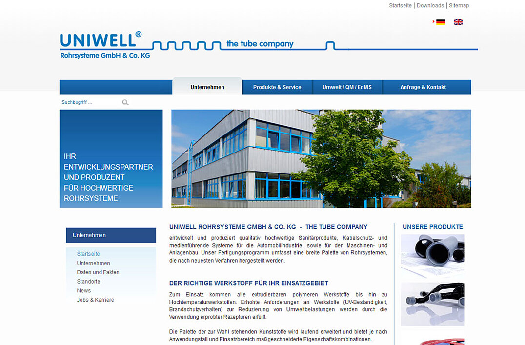 Uniwell Rohrsysteme